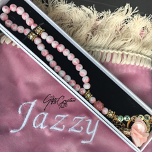 Afbeelding in Gallery-weergave laden, Tasbih (Goudkleurige naam en hangertje)