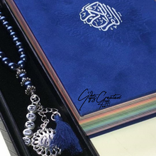 Afbeelding in Gallery-weergave laden, Tasbih (Zilverkleurige naam en hangertje)