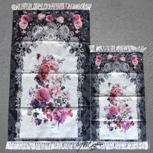 Afbeelding in Gallery-weergave laden, Luxe gebedskleed bloemenpatroon met naam (Volwassene)