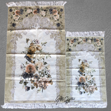 Afbeelding in Gallery-weergave laden, Luxe gebedskleed bloemenpatroon met naam (Volwassene)