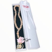 Afbeelding in Gallery-weergave laden, Tasbih (Goudkleurige naam en hangertje)