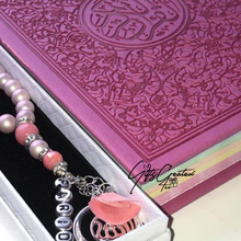 Afbeelding in Gallery-weergave laden, Tasbih (Zilverkleurige naam en hangertje)