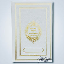 Load image into Gallery view, Leather Quran with Dutch translation