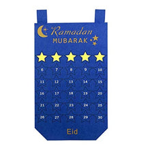 Load image into Gallery view, Felt Ramadan Calendar Blue
